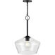 Morbelle 1 Light 14 inch Matte Black Pendant Ceiling Light